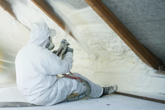 For the ultimate in air sealing and thermal resistance, consider spray foam insulation. It expands to fill every nook, providing a high-performance barrier against heat and cold.
